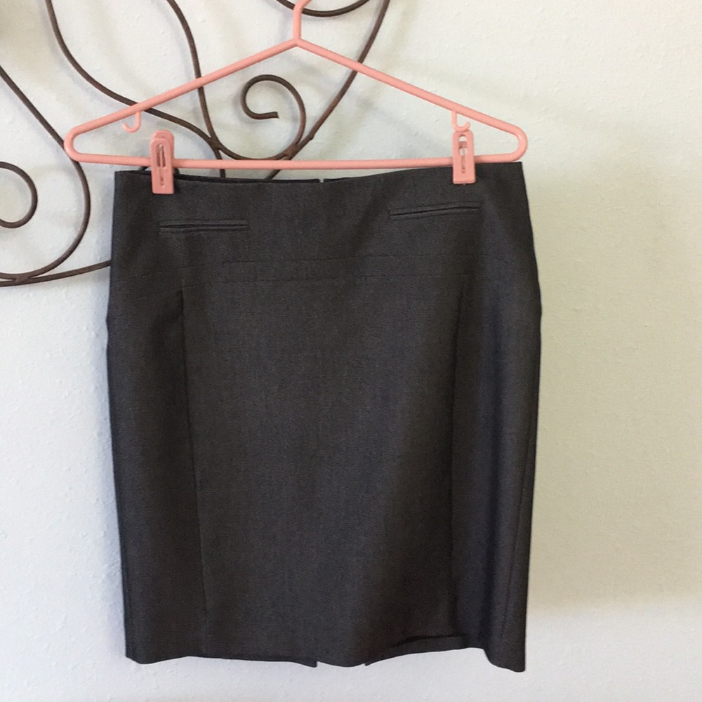 Gray/black Skirt by Express